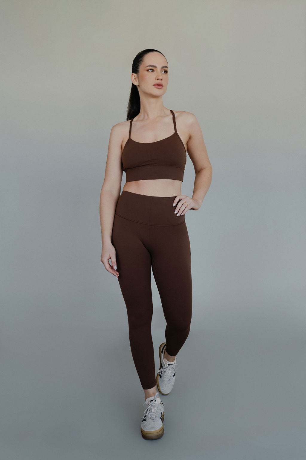 Legging Manteiga - mocha