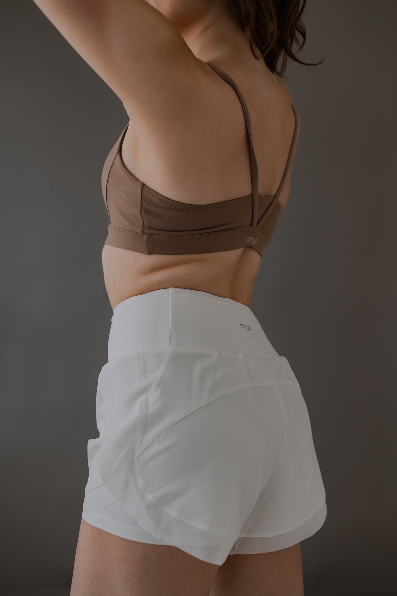 Mini Shorts Camadas - baunilha