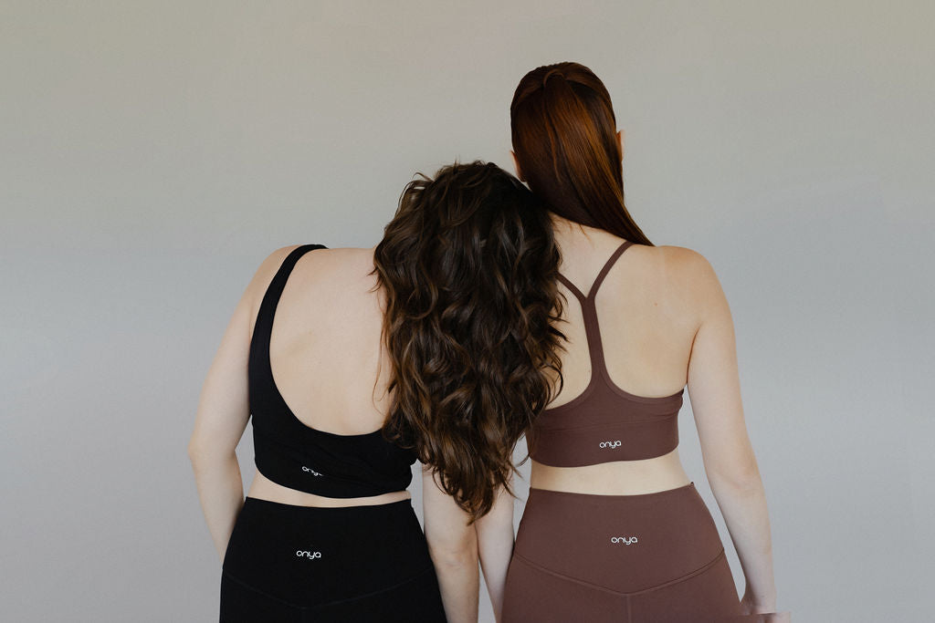 kit 2 leggings manteiga - preta e mocha
