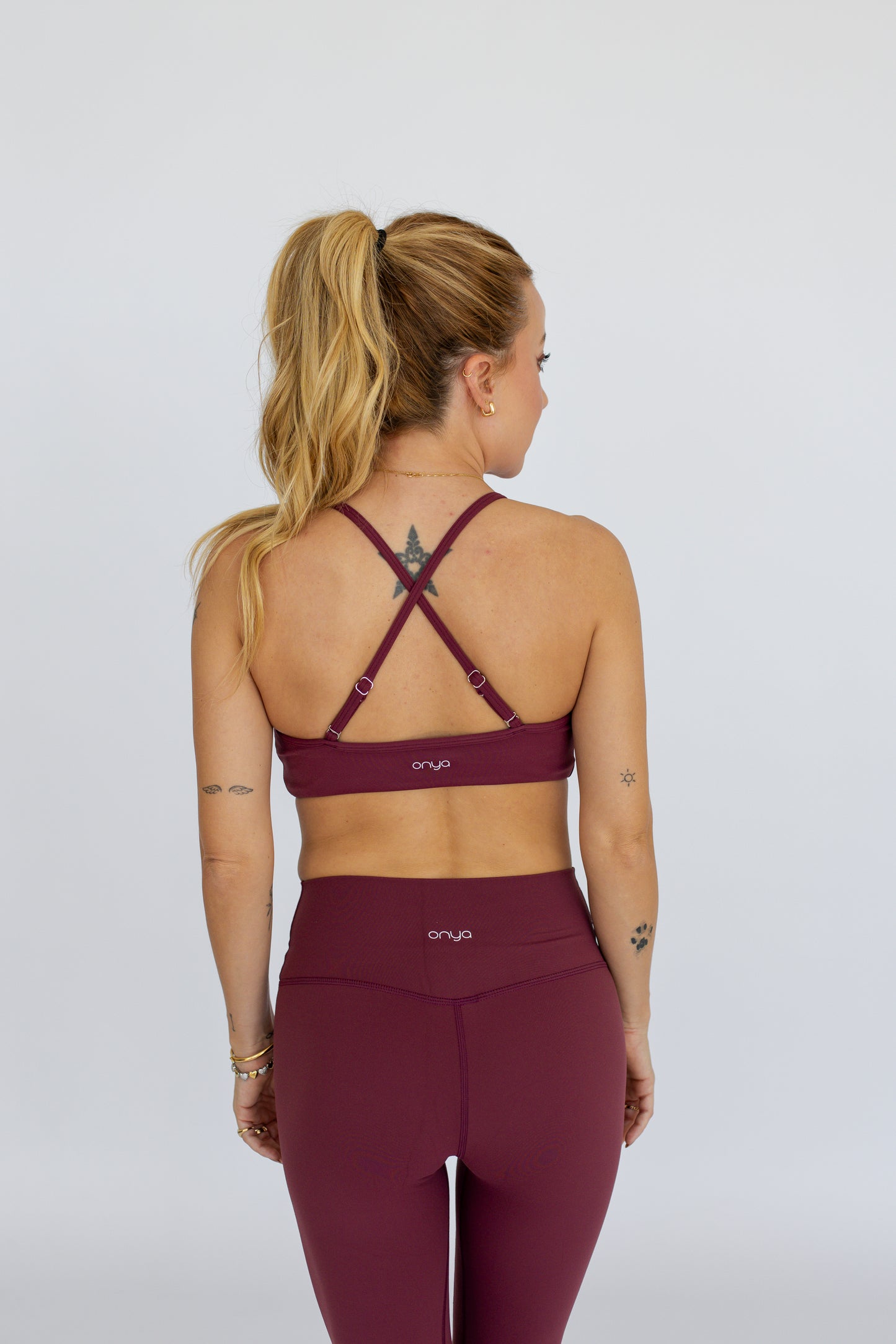 Top manteiga ajustável Cereja